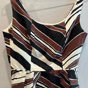 Stripey Midi Dress